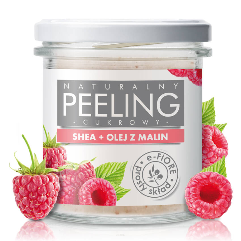 Peeling au sucre naturel à la framboise